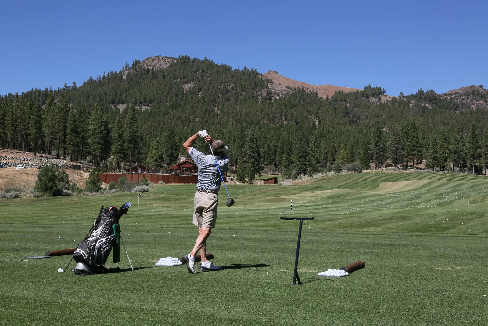Grizzly Ranch Golf Club — fairway and mountain views
