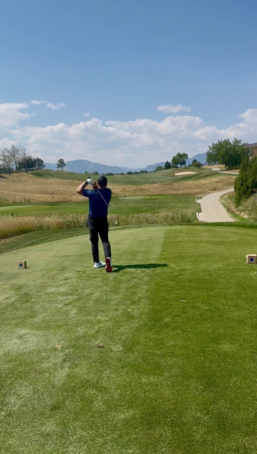 The Apex Classic 2025 — competitor on the fairway