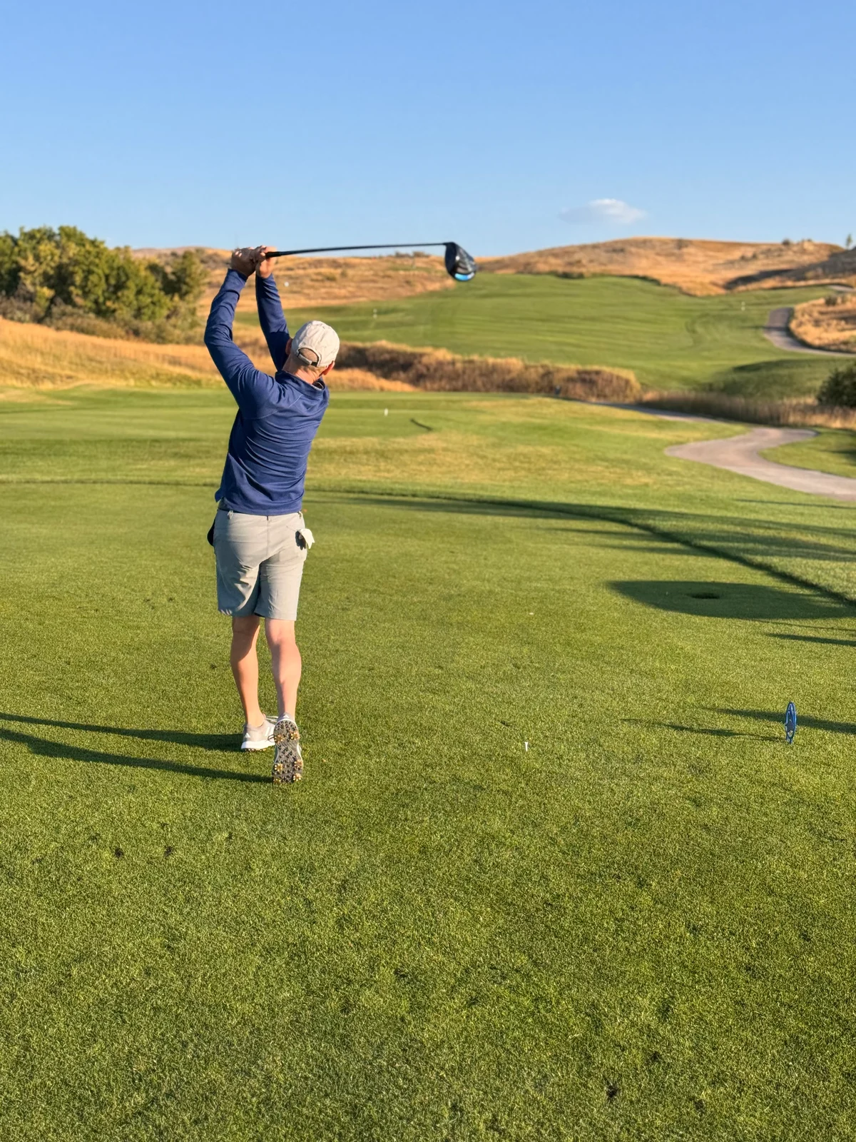 The Apex Classic 2025 — early morning tee shot