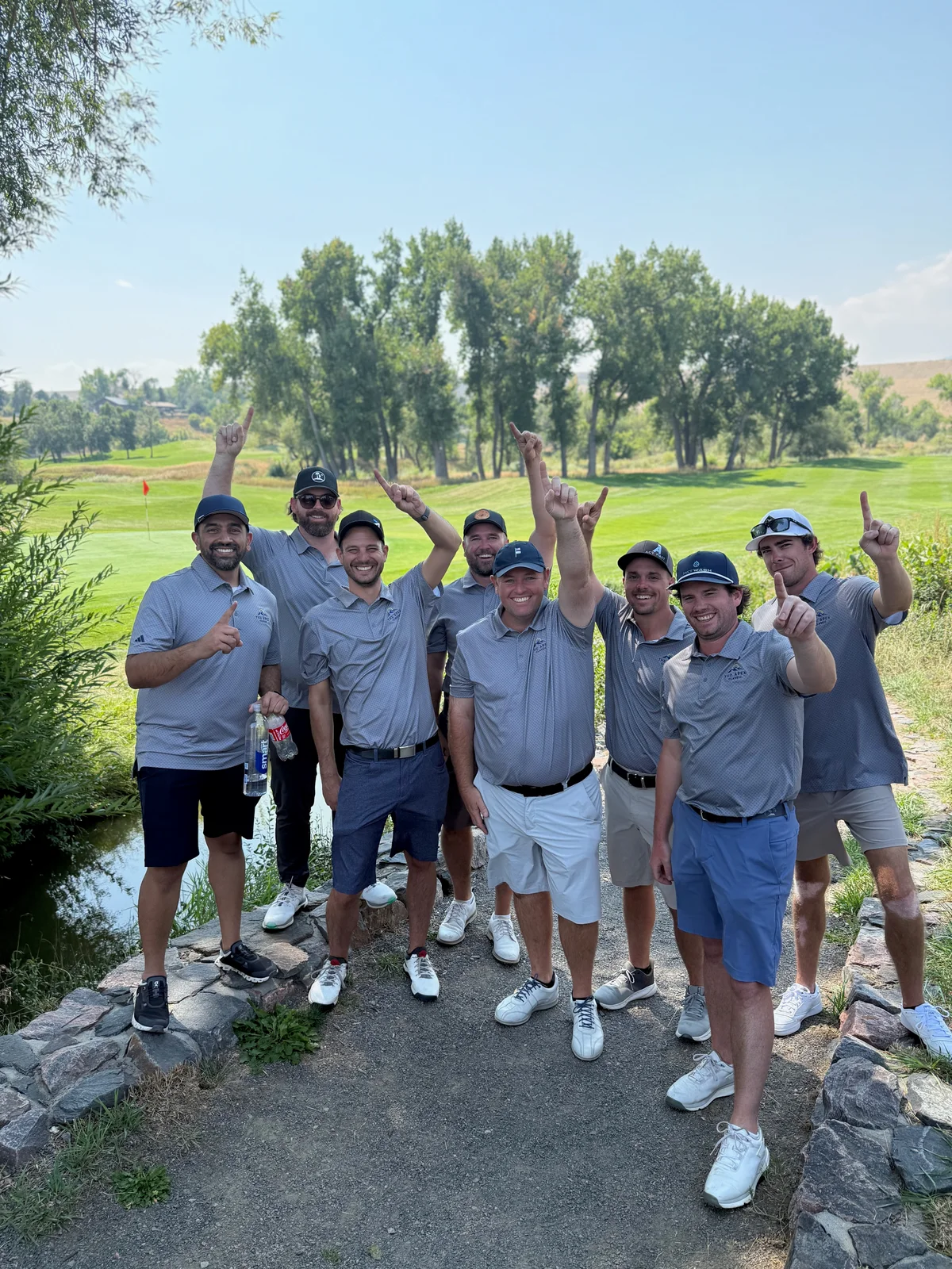 The Apex Classic 2025 — winning team celebration