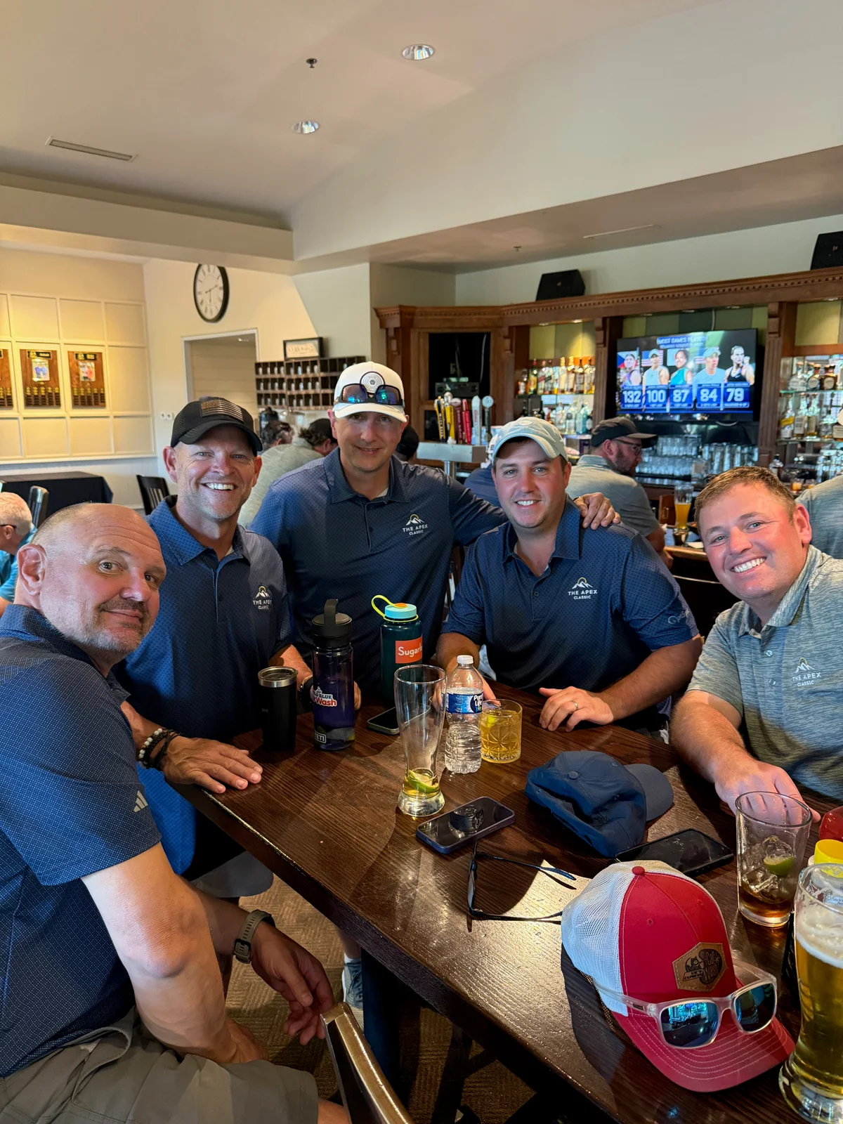 The Apex Classic 2025 — post-round at the clubhouse