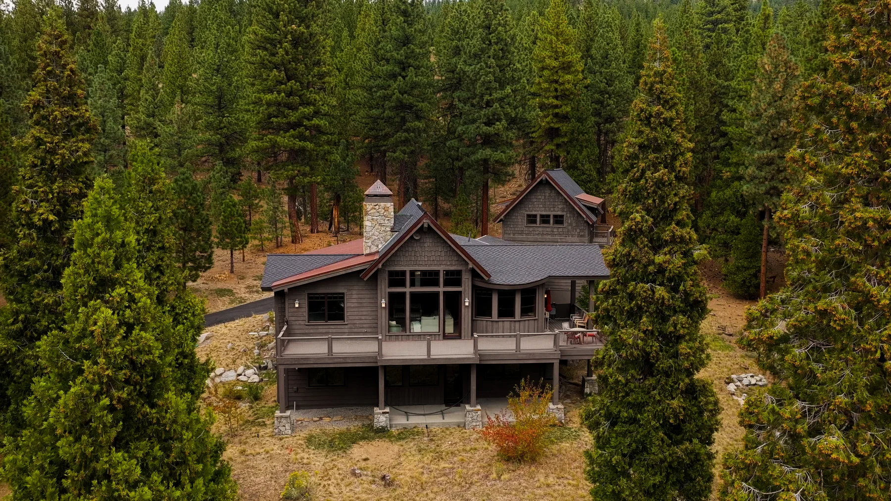Grizzly Ranch — private mountain home nestled in the Sierra pines